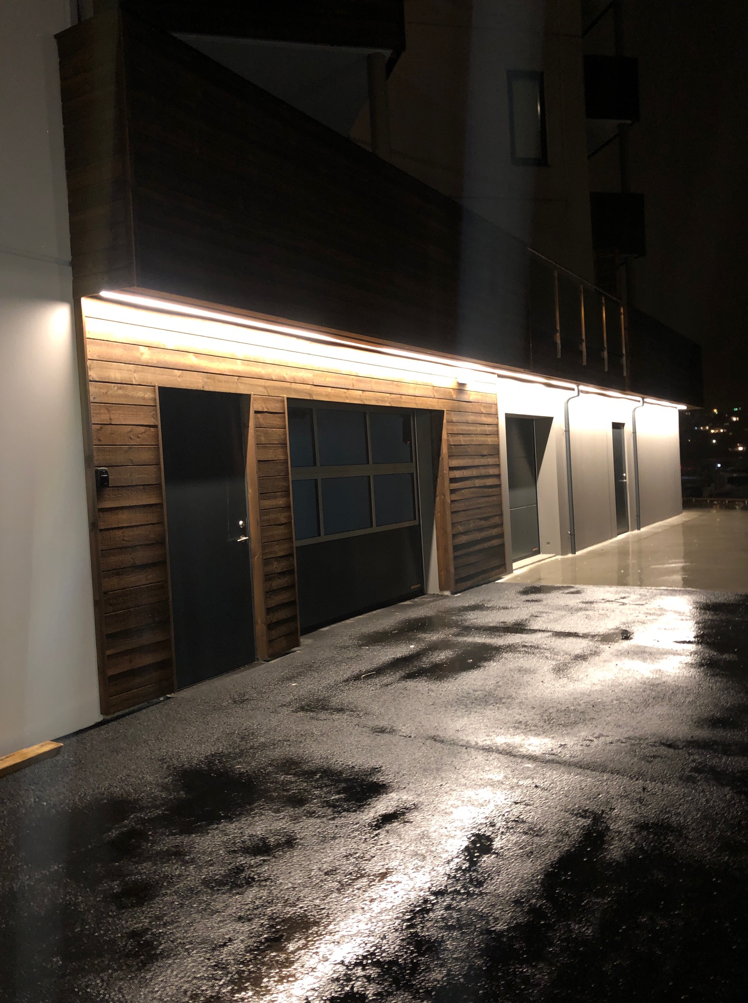 Teinevikjo - Fasadebelysning med LED-Strip