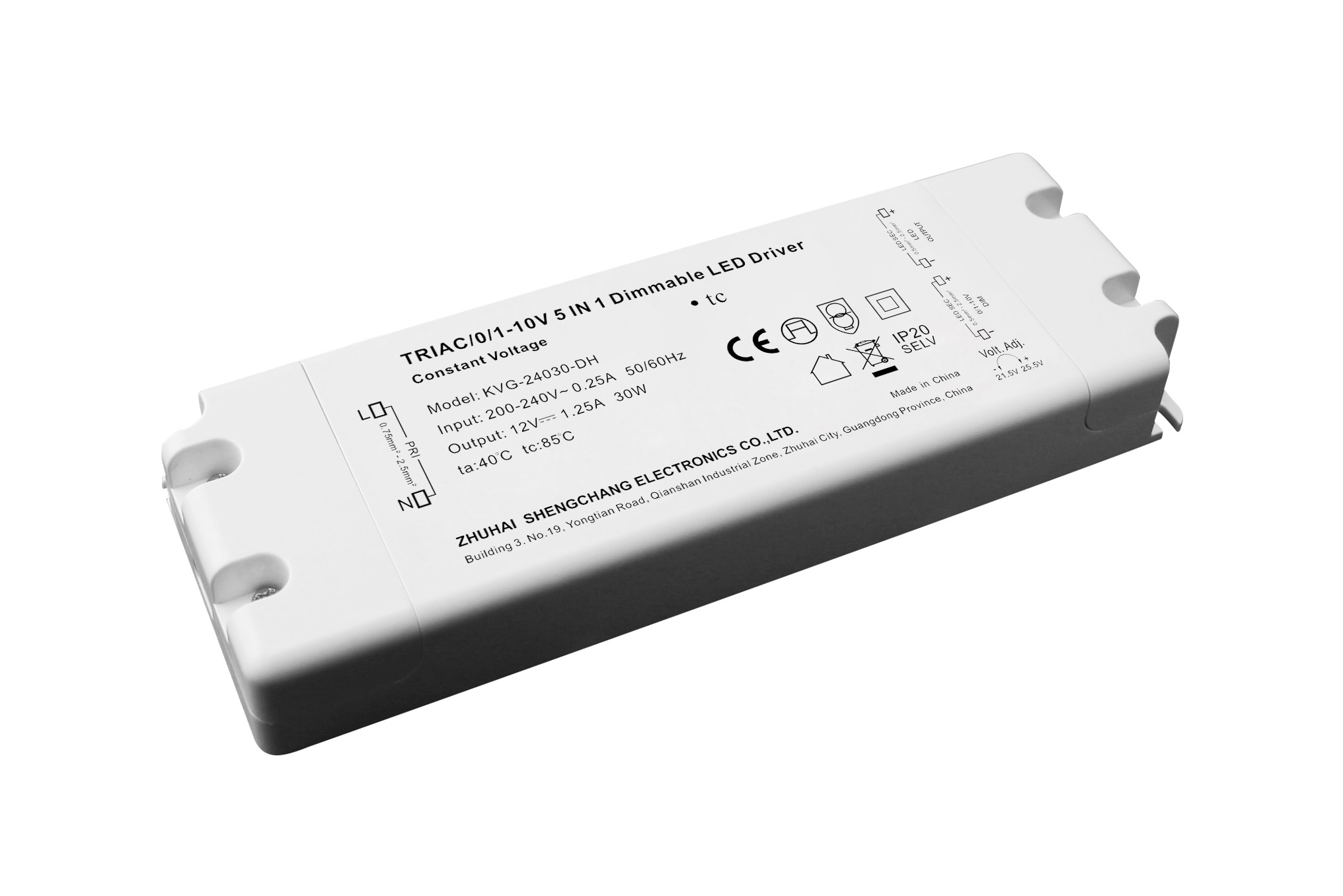 4 in 1 dimmable 24V DC