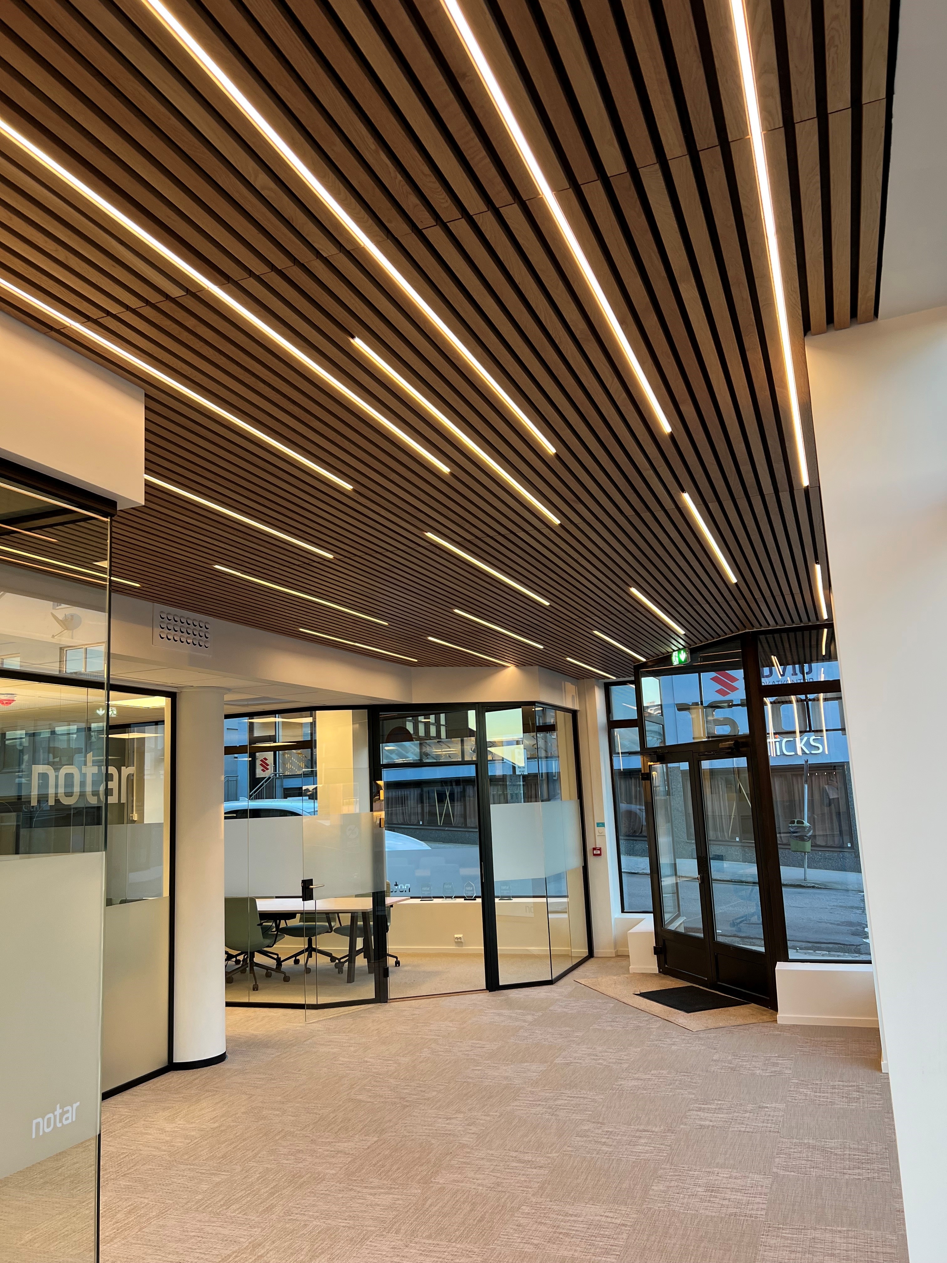 Notar Kristiansund - LED-Strip i spilehimling